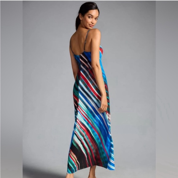 PLENTY By TRACY REESE x ANTHROPOLOGIE Printed Maxi Slip Dress - Picture 3 of 10
